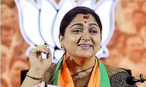 தவெகவிற்கு 234 தொகுதிகளில் போட்டியிட வேட்பாளர்கள் இருக்கிறார்களா?-குஷ்பு கேள்வி