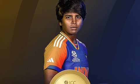 ஐசிசியின் பிப்ரவரி மாதத்துக்கான சிறந்த வீராங்கனையாக அருந்ததி ரெட்டி தேர்வு