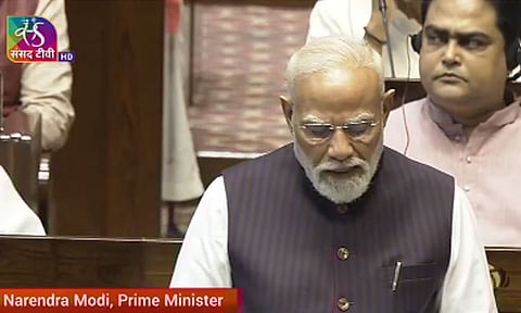 வளைகுடா நாடுகளில் வசிக்கும் 1 கோடி இந்தியர்களின் வாழ்க்கை மிக முக்கியம்: மாநிலங்களவையில் பிரதமர் மோடி பேச்சு