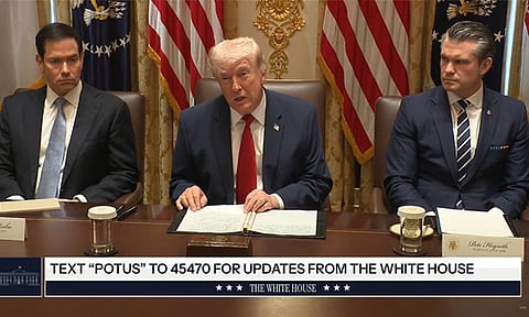 ஈரானின் வான், கடல் படைகள் தலைமை... அனைத்தும் போய் விட்டன - டிரம்ப்