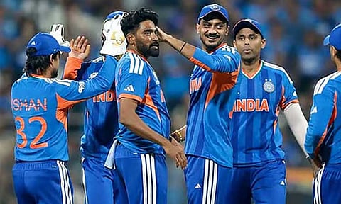 உள்நாட்டில் இந்திய அணி விளையாடும் போட்டிகளின் அட்டவணை