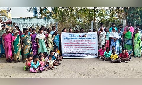 தீண்டாமை சுவரை அகற்ற கோரி தேர்தல் புறக்கணிப்பு: கிராம மக்கள் அறிவிப்பு