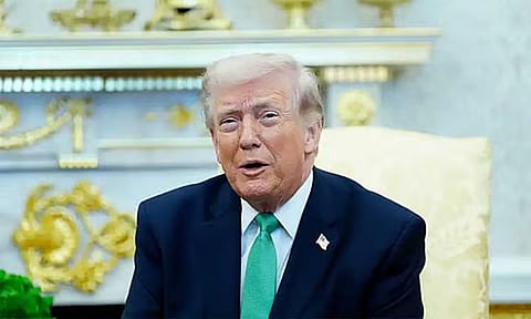 'என்னை அமைதித் தூதுவராகவே உலகம் நினைவில் கொள்ள வேண்டும்' - டிரம்ப்