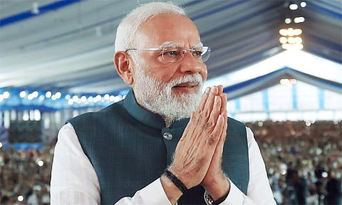 புதுச்சேரி மக்களின் விருப்பங்களை நிறைவேற்றியது தேசிய ஜனநாயக கூட்டணி - பிரதமர் மோடி