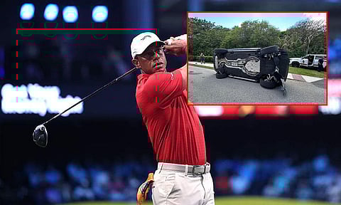 அமெரிக்கா; மதுபோதையில் கார் ஓட்டி விபத்து ஏற்படுத்திய கோல்ப் வீரர் டைகர் வுட்ஸ் கைது