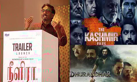 “காஷ்மீர் பைல்ஸ்”, “துரந்தர்” படங்கள் மூலம் பரப்பப்படும் வெறுப்பு... - இயக்குநர் வசந்தபாலன்