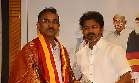 விசில் சத்தம் விண்ணதிர கேட்கும்: தவெக வேட்பாளர் அருண்ராஜ்