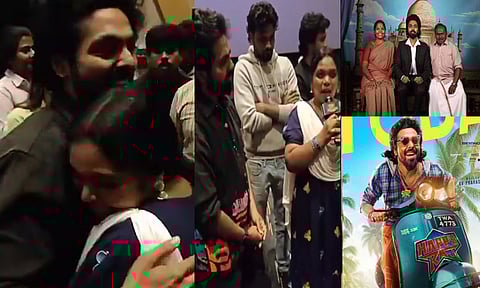 “ஹேப்பி ராஜ்” பட தியேட்டரில் ஜி.வி.பிரகாஷை கட்டிப்பிடித்து அழுத ரசிகை