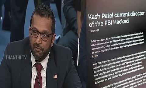 அமெரிக்க எப்.பி.ஐ. இயக்குநரின் மின்னஞ்சலை முடக்கிய ஈரான் ‘ஹேக்கர்கள்’