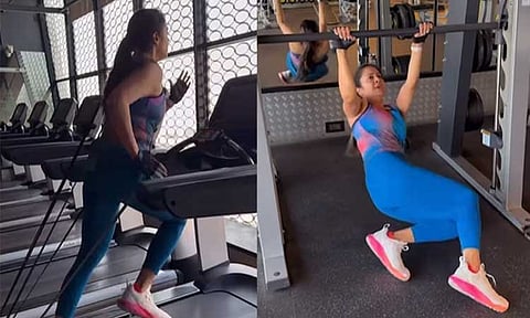 பலரையும் ஆச்சரியப்பட வைத்த ஜோ..வின் உடற்பயிற்சி