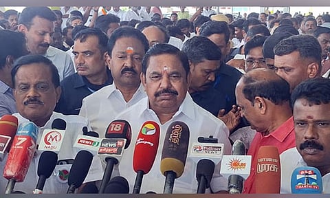 தேர்தல் முடிந்தால்தான் யாருக்கு எவ்வளவு செல்வாக்கு என்பது தெரியும்: தூத்துக்குடியில் எடப்பாடி பழனிசாமி பேட்டி