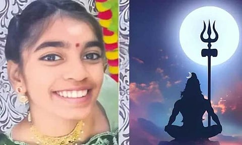 சிவபெருமான் என்னை அழைக்கிறார் என உருக்கமான கடிதம் எழுதி வைத்துவிட்டு மாணவி மாயம்