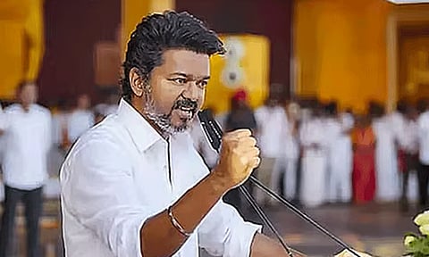 திமுக ஆட்சியில் யாருக்கும் பாதுகாப்பு இல்லை: பெரம்பூரில் விஜய் ஆவேச பேச்சு