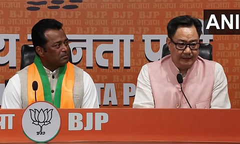 பா.ஜ.க.வில் இணைந்த பிரபல முன்னாள் டென்னிஸ் வீரர் லியாண்டர் பயஸ்