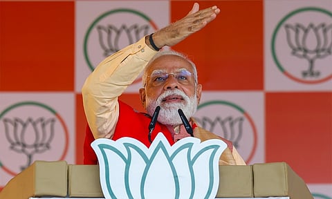 அசாமில் சட்டவிரோத குடியேறிகளை வைத்து நிரந்தர வாக்கு வங்கியை உருவாக்க காங்கிரஸ் திட்டமிடுகிறது - பிரதமர் மோடி