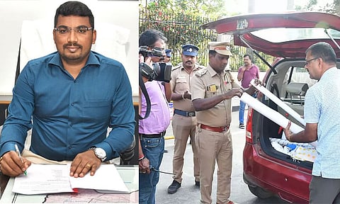 வாகன சோதனையின் போது பறக்கும் படையினர் கண்ணியத்துடன் நடக்க வேண்டும் - திண்டுக்கல் கலெக்டர்