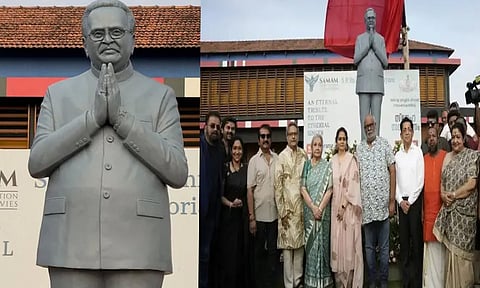 கேரளாவில் பாடகர் எஸ்.பி.பி-யின் சிலை திறப்பு