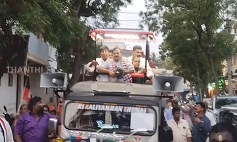 கோடை காலத்தில் தடையற்ற குடிநீர் - கன்னியாகுமரி அ.தி.மு.க. வேட்பாளர் தளவாய் சுந்தரம் வாக்குறுதி