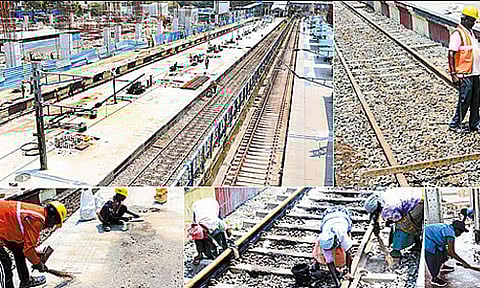 எழும்பூர் ரெயில் நிலையத்தில் இன்று முதல் வழக்கம் போல ரெயில்கள் இயக்கம்