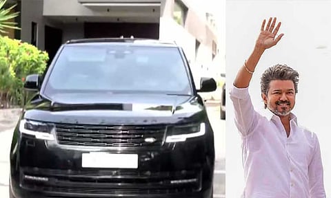 புதுச்சேரி பிரசாரத்திற்கு புறப்பட்டார் விஜய்