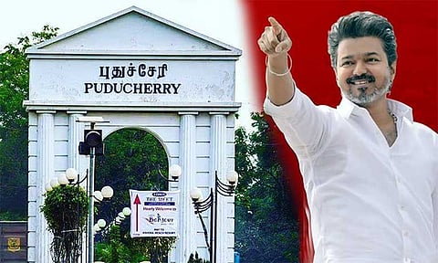 புதுச்சேரியில் இன்று தவெக தலைவர் விஜய் பிரசாரம்