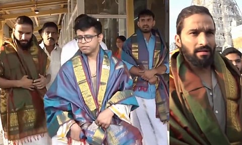 சிஎஸ்கேவுடன் நாளை மோதல்... திருப்பதி சென்ற ஆர்சிபி கேப்டன்