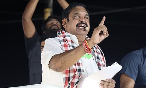 புதுச்சேரியில் தே.ஜ. கூட்டணி வேட்பாளர்களை ஆதரித்து எடப்பாடி பழனிசாமி இன்று பிரசாரம்