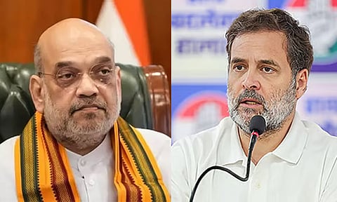 புதுச்சேரி, கேரளாவில் பிரசாரம் - அமித்ஷா, ராகுல் காந்தி நாளை சென்னை வருகை