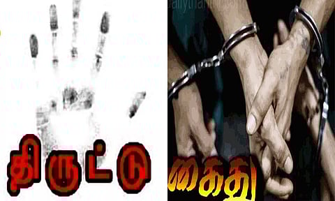 கன்னியாகுமரியில் வீடு, கோவில்களில் நகை, விளக்கு திருட்டு: 2 பேர் கைது