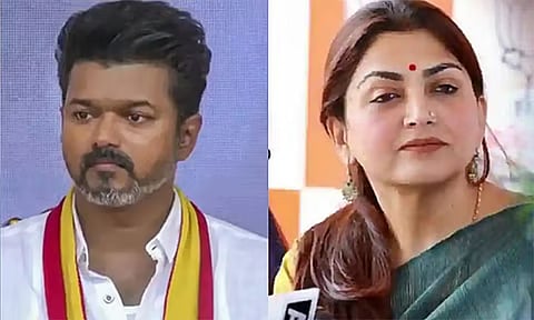 "விஜய் மனதில் பாஜகதான் உள்ளது.. அதுமட்டும் உறுதி" - குஷ்பூ