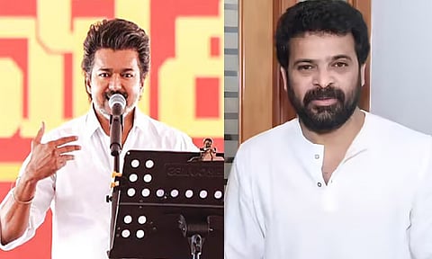 விஜய் கட்சியை கலைக்க வேண்டும் என்று சொன்னேனா? - இயக்குநர் அமீர் மறுப்பு