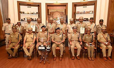 அகில இந்திய காவல் திறனாய்வு போட்டியில் தமிழ்நாடு அணி சாதனை