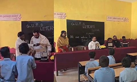 “சினிமாவை தாண்டி சமூக சேவை”… பள்ளி மாணவர்களுக்கு உதவிய 'அறிவு' படக்குழு