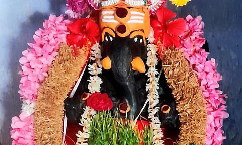 கோப்பணம்பாளையம் பரமேஸ்வரர் ஆலயத்தில் உள்ள விநாயகர்