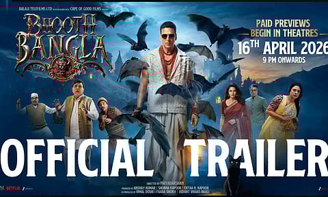 அக்சய் குமார் நடித்துள்ள 'பூத் பங்களா' படத்தின் டிரெய்லர் வெளியானது