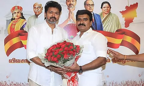 2026-ல் தவெகவிற்கும் திமுக தான் போட்டி - தவெக இணை பொதுச்செயலாளர் நிர்மல்குமார்