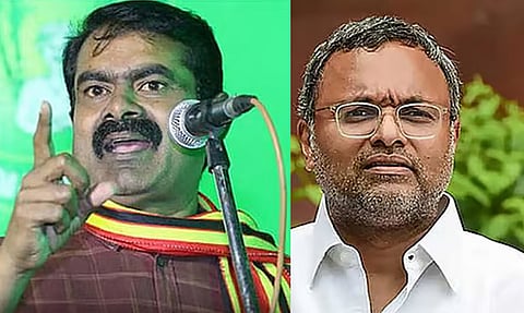 இந்த நாடே என் வீடு: கார்த்தி சிதம்பரத்தின் விமர்சனத்திற்கு சீமான் அதிரடி பதில்