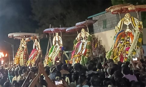நம்பி சுவாமிகள் சித்தர்களுக்கு காட்சி கொடுக்கும் நிகழ்வு