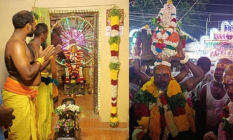 பொம்மப்பட்டி காளியம்மன் கோவில் திருவிழா: சக்தி கரகம்