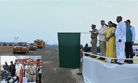 நாட்டிற்கே முன்மாதிரியாக மாறும் ஆந்திர பேரிடர் மேலாண்மை துறை: சந்திரபாபு நாயுடு