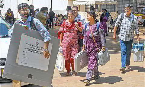 சட்டமன்ற தேர்தல்: அசாம், கேரளம், புதுச்சேரியில் இன்று வாக்குப்பதிவு