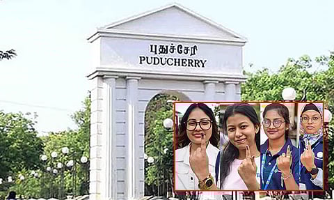 புதுச்சேரியில் வரலாறு படைத்த வாக்குப்பதிவு