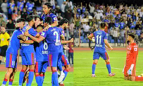 ஐ.எஸ்.எல். கால்பந்து: பெங்களூரு அணியை வீழ்த்தி கேரளா பிளாஸ்டர்ஸ் வெற்றி