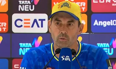 நான் என்ன செய்ய முடியும்...அது வீரர்கள் கையில் உள்ளது: சென்னை அணி பயிற்சியாளர் ஆதங்கம்