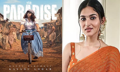 கயாடு லோஹர் பிறந்த நாளையொட்டி “தி பாரடைஸ்” படக்குழு வெளியிட்ட போஸ்டர்