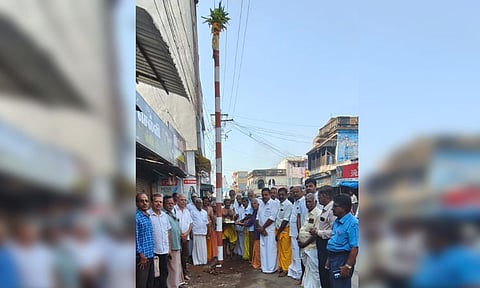 முகூர்த்தக்கால் நடும் விழா