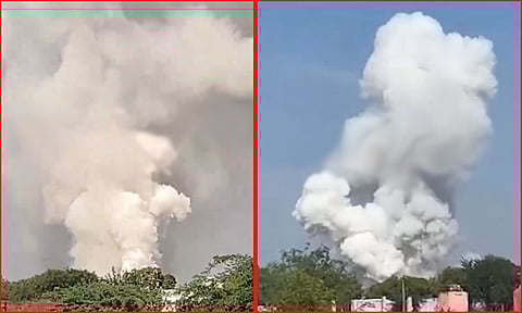 சாத்தூர் அருகே பட்டாசு ஆலையில் பயங்கர வெடி விபத்து