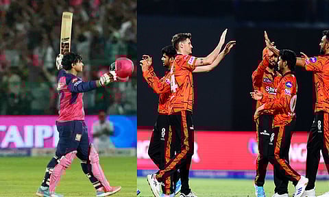 தொடர்ந்து அதிரடி காட்டும் வைபவ் சூர்யவன்ஷி... சமாளிக்குமா ஐதராபாத்?