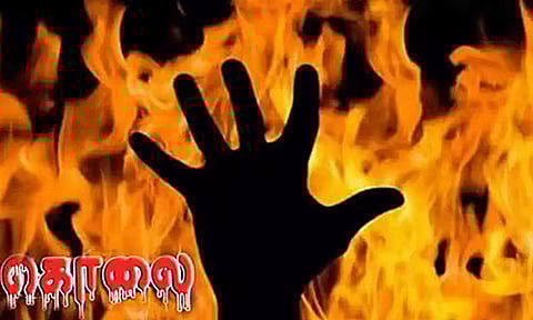 குடும்ப பிரச்சினையில் பெற்ற தாயை உயிரோடு எரித்துக் கொன்ற மகன்: திருநெல்வேலியில் பயங்கரம்