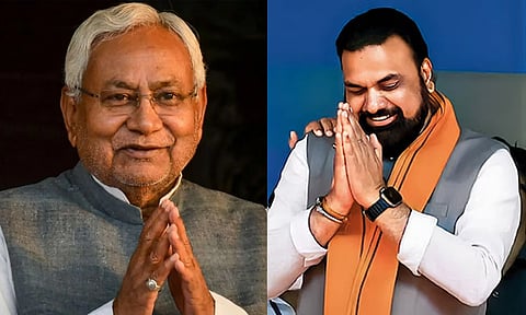 பீகாரில் அடுத்தடுத்து திருப்பம்... நிதிஷ் குமார் ராஜினாமா; புதிய முதல்-மந்திரியாக பா.ஜ.க.வின் சாம்ராட் சவுத்ரி தேர்வு